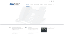 Desktop Screenshot of amitech.de